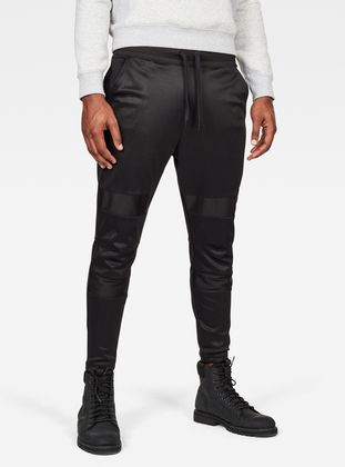 tapered black sweatpants