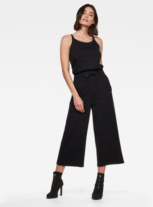 black strap jumpsuit