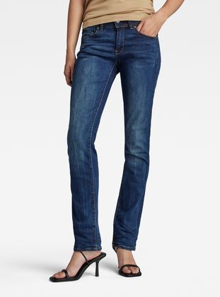 g star midge mid straight wmn