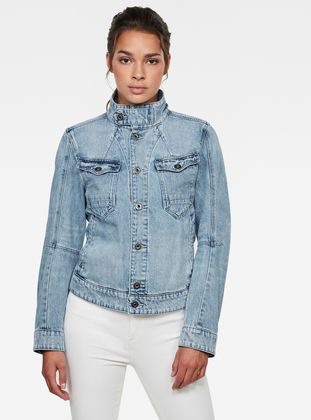 denim pilot jacket