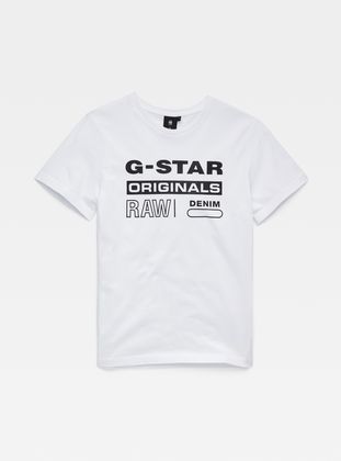 g star raw white t shirt