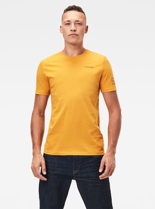yellow g star shirt