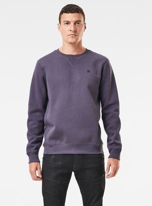 purple g star hoodie