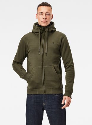 g star raw zip hoodie