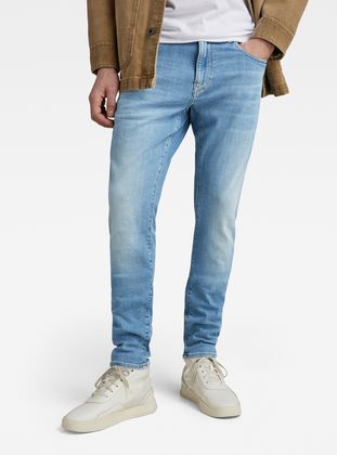 g star raw revend skinny jeans blue