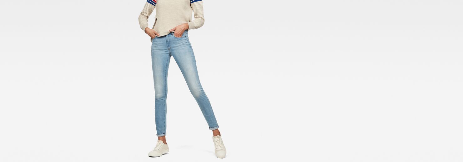 3301 Skinny Jeans | Medium blue | G-Star RAW® HK