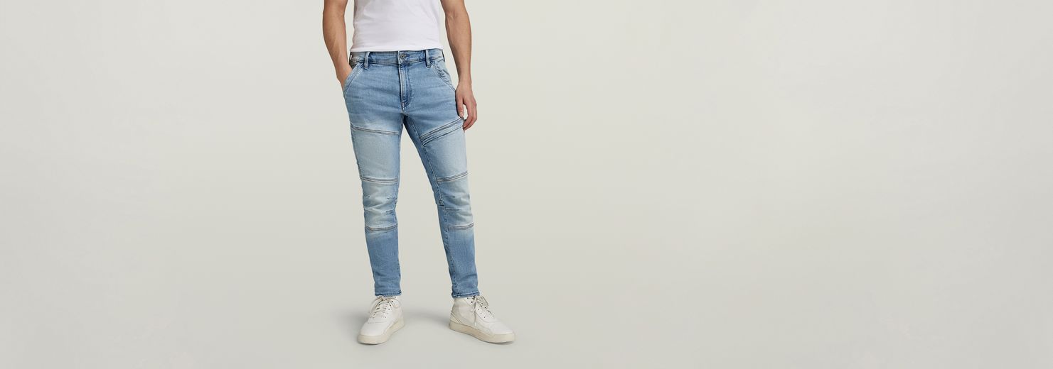 Rackam 3D Skinny Jeans | Medium blue | G-Star RAW® US