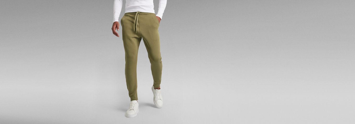 Premium Core Type C Sweat Pants, White