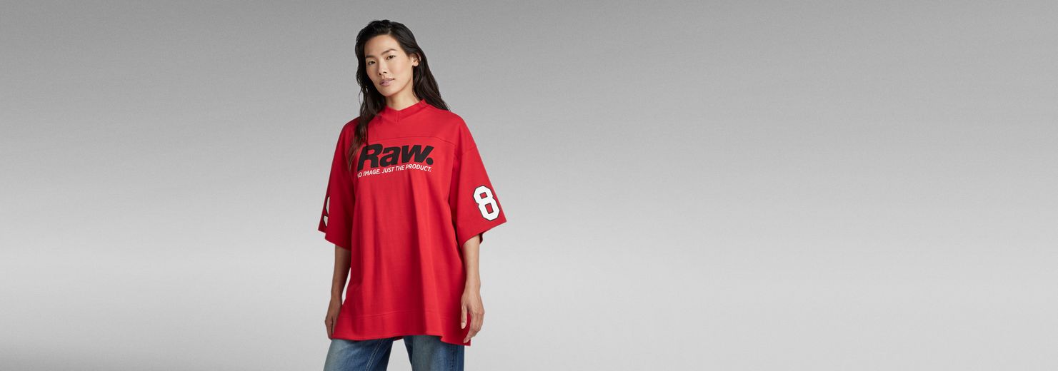 G star raw red best sale t shirt