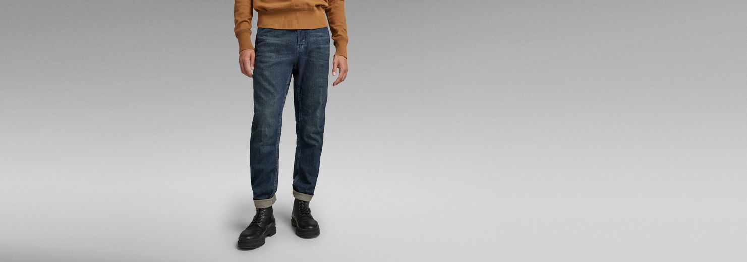 Grip 3D Relaxed Tapered Jeans | Medium blue | G-Star RAW® HK