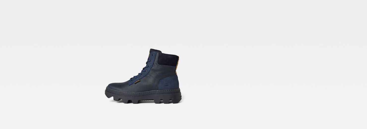 Noxer High Denim Boots | Dark blue | G-Star RAW® ZA