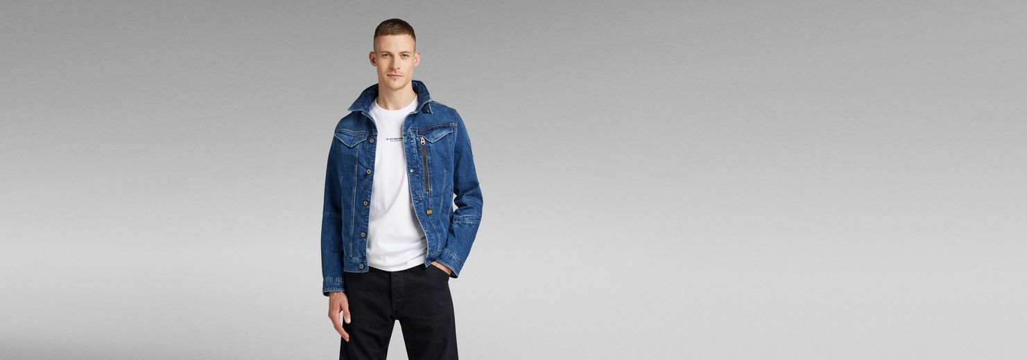 Citishield Slim Jacket | Medium blue | G-Star RAW® KR