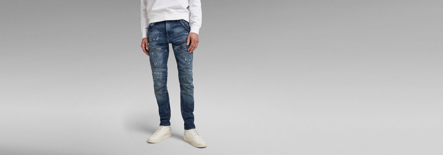 Rackam 3D Skinny Jeans | ミディアムブルー | G-Star RAW® JP