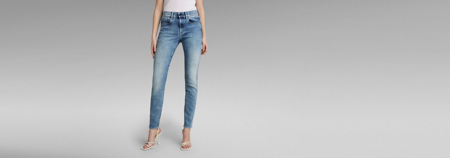 Lhana Skinny Jeans | Medium blue | G-Star RAW® KR