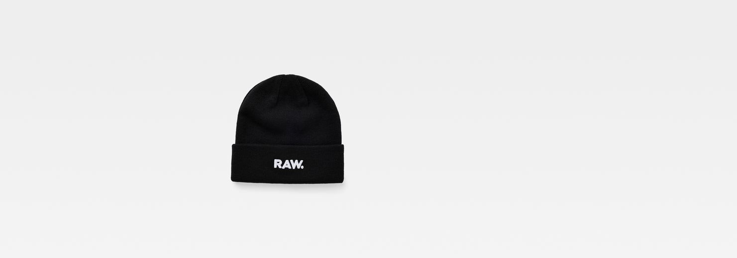 Effo Raw Long Beanie | Black | G-Star RAW® US