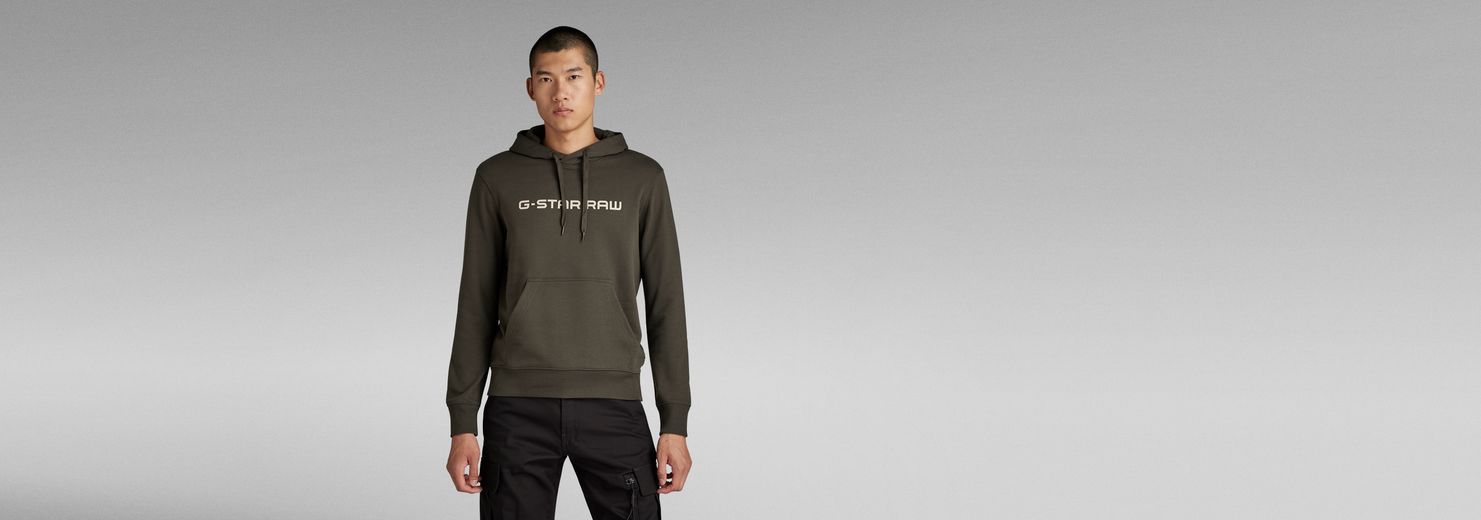 Black g star on sale hoodie