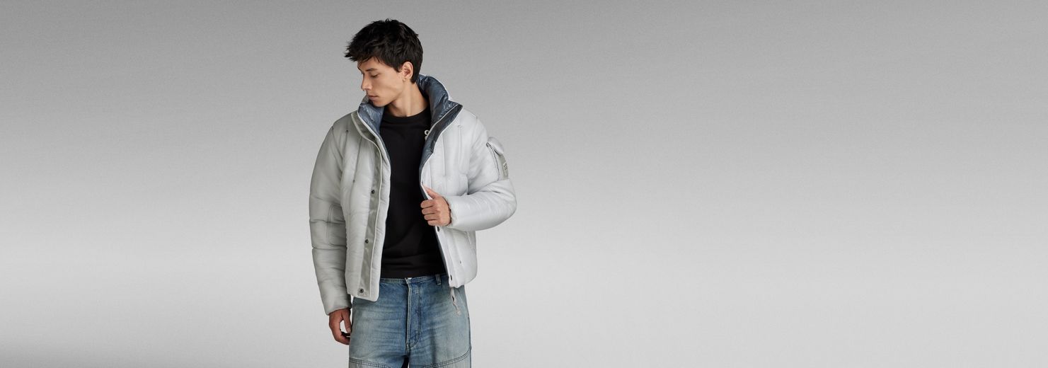 Lofty Puffer Jacket | グレー | G-Star RAW® JP