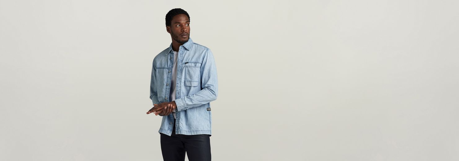 G star sale denim shirt