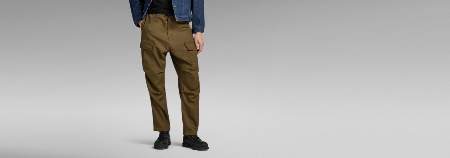 Balloon Cargo Pants Relaxed Tapered | Black | G-Star RAW® US