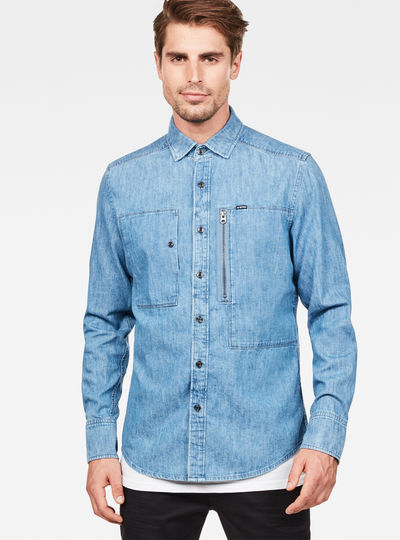 g star denim shirts