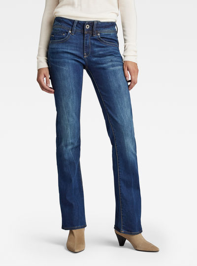 star bootcut jeans