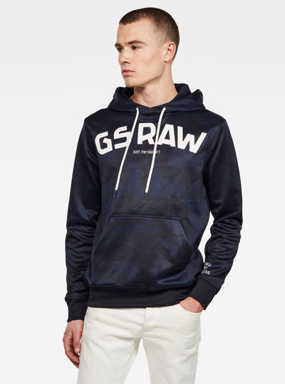 G-STAR RAW Graphic 15 Core Round Neck Sudadera para Hombre