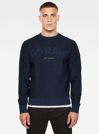 g raw sweater