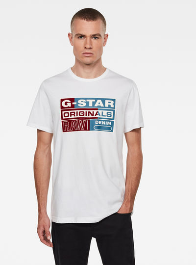 Men S T Shirts Long Short Sleeve G Star Raw