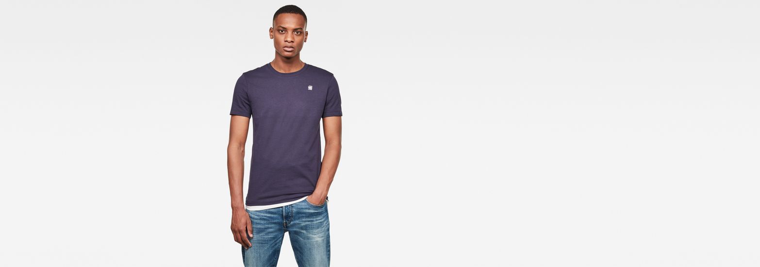 GRAW Slim T-Shirt | Light blue | G-Star RAW® ZA