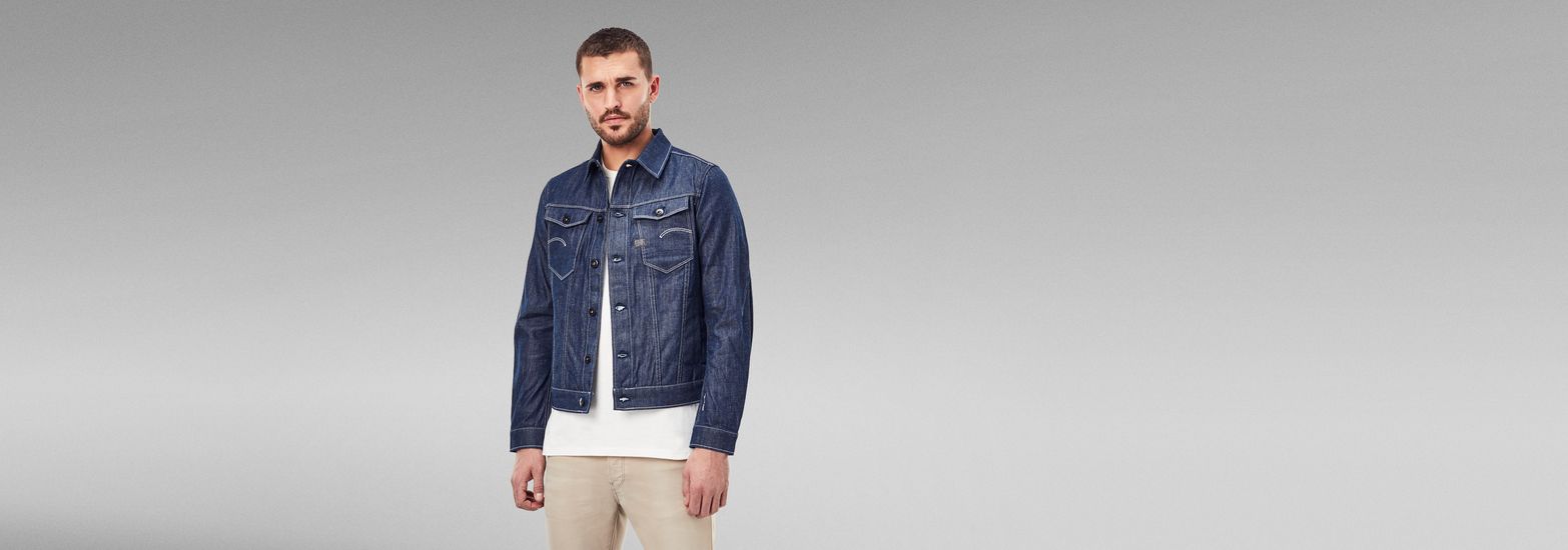 Arc 3D Slim Jacket C | Dark blue | G-Star RAW® US