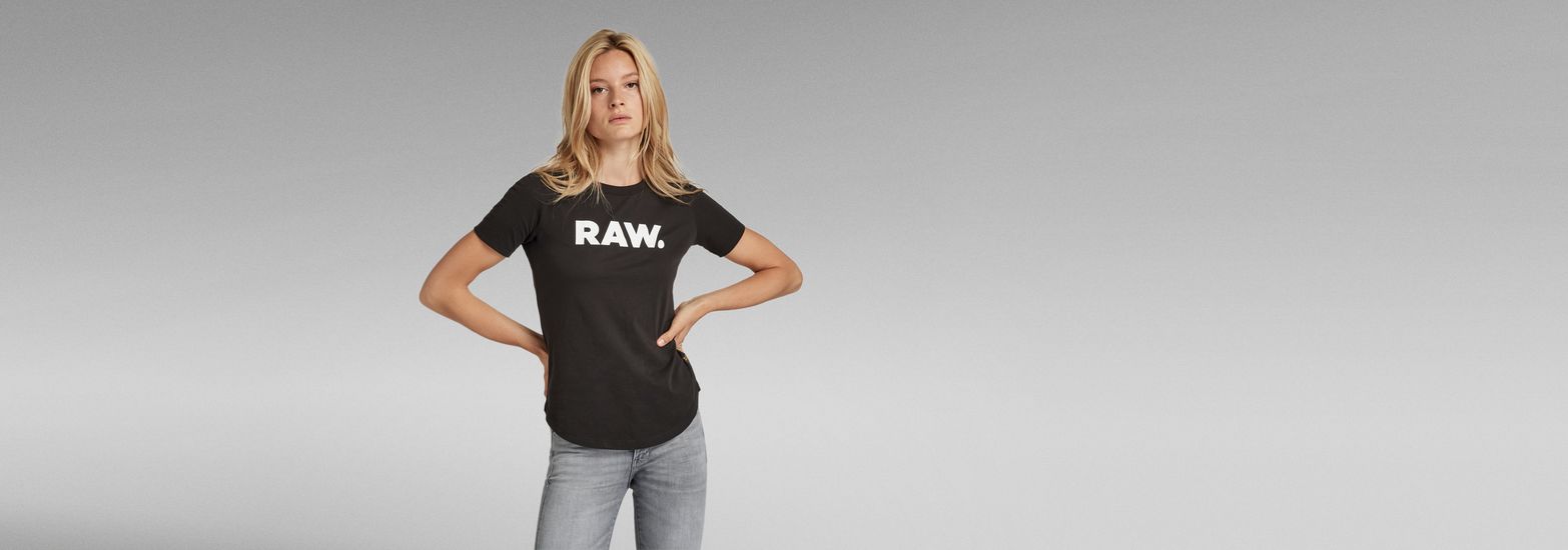 RAW® Slim RAW. | US Black T-Shirt G-Star |