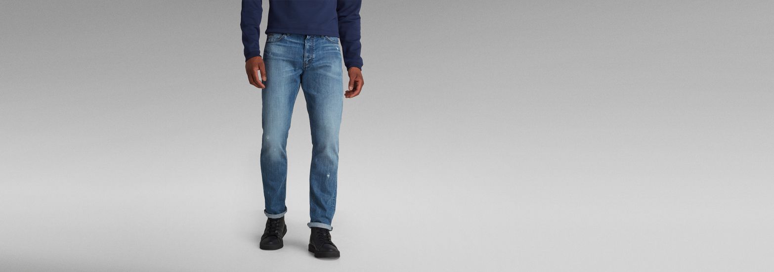 Triple A Regular Straight Jeans | Light blue | G-Star RAW® US