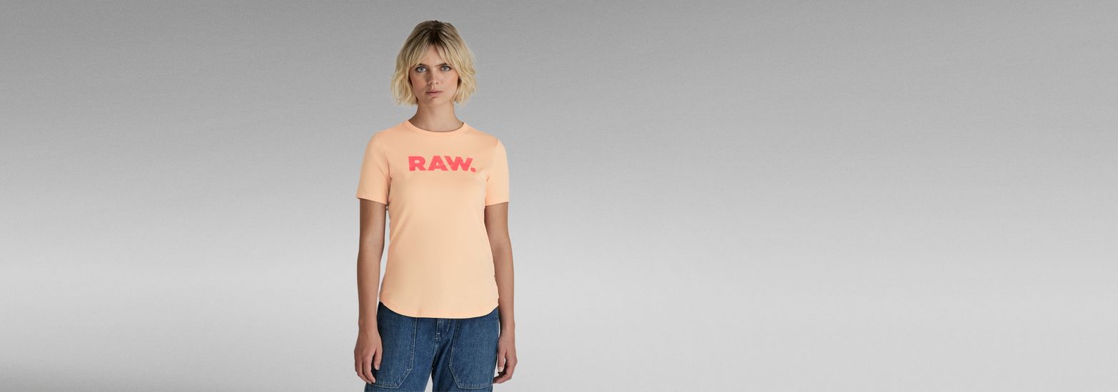 T-Shirt RAW® G-Star | Slim US | Black RAW.