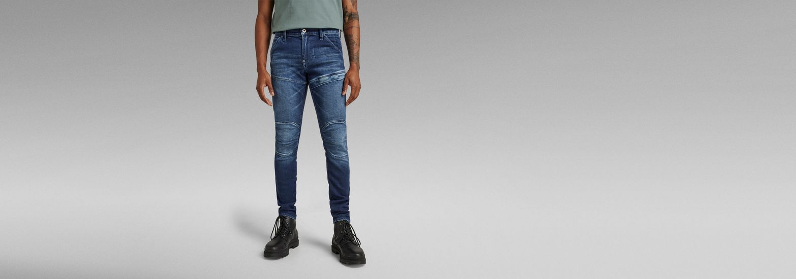 5620 Flightsuit 3D Skinny Jeans | Black | G-Star RAW® US