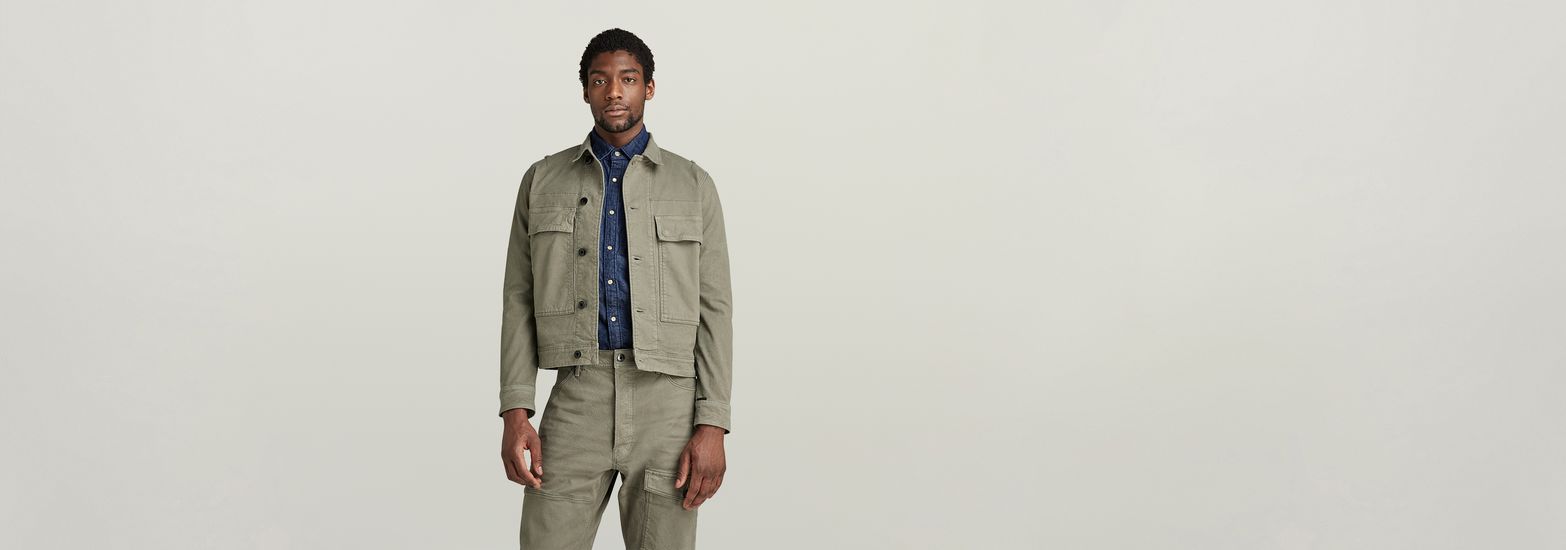 Utility Flap Pocket Jacket | Green | G-Star RAW® US