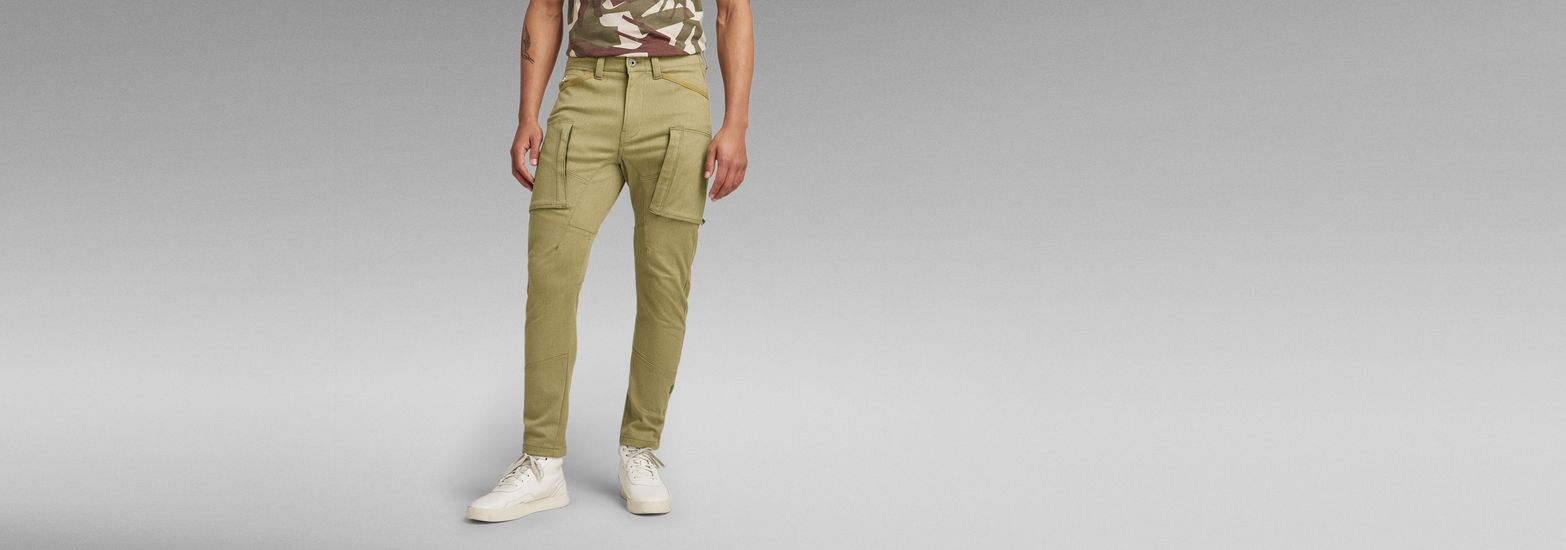 Plain Green Men's Cargo Pants with Multi Pocket and Zipper at Rs 320/piece  in Delhi
