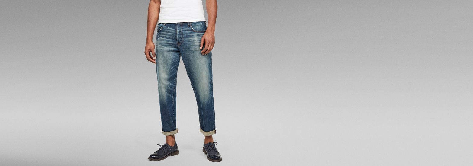 Morry 3D Relaxed Tapered Selvedge Jeans | G-Star RAW® US