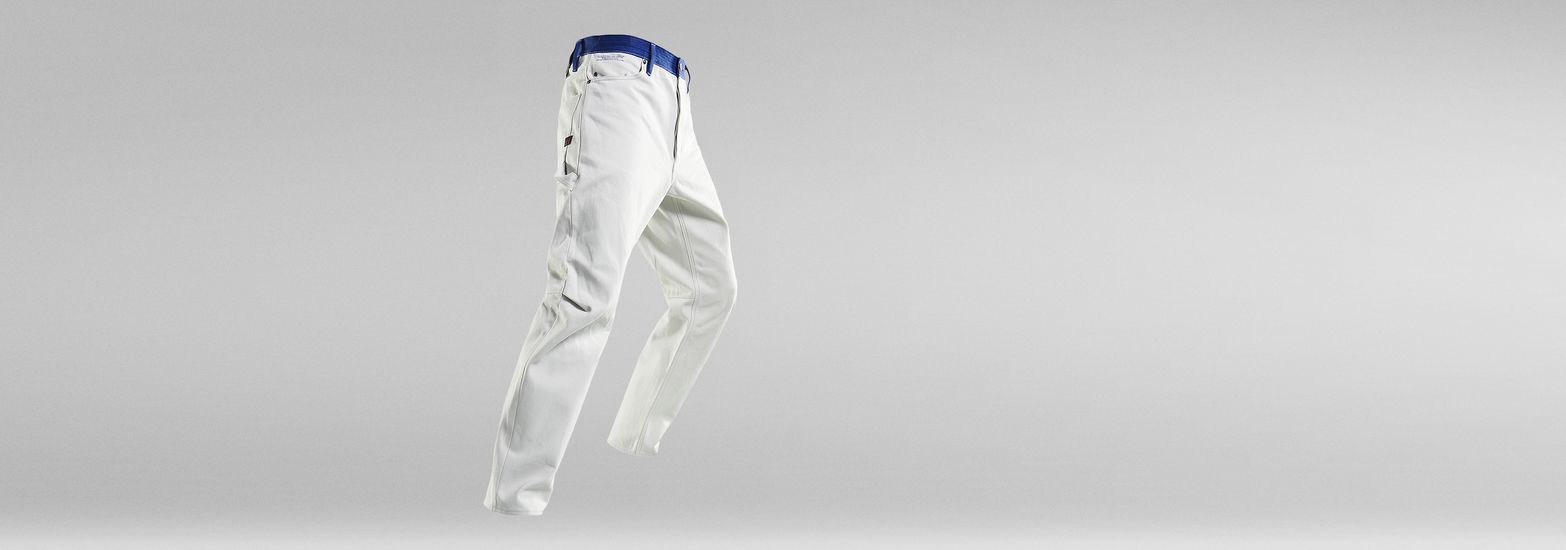 E Eggrip 3D Relaxed Jeans | White | G-Star RAW® AU