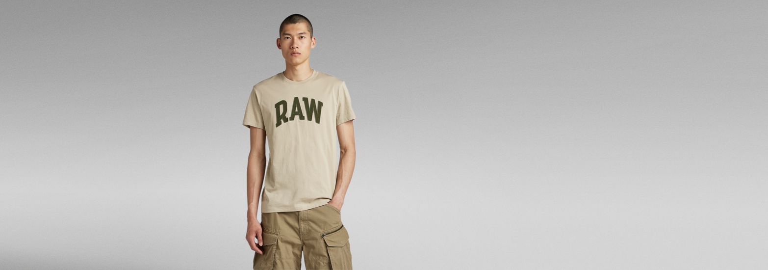 RAW University T-Shirt | Medium blue | G-Star RAW® US