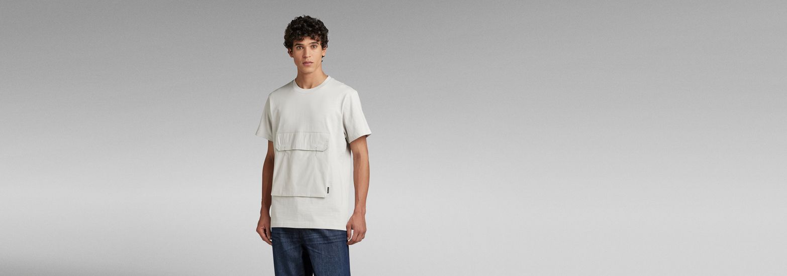 Pocket Loose T-Shirt | Grey | G-Star RAW® TH