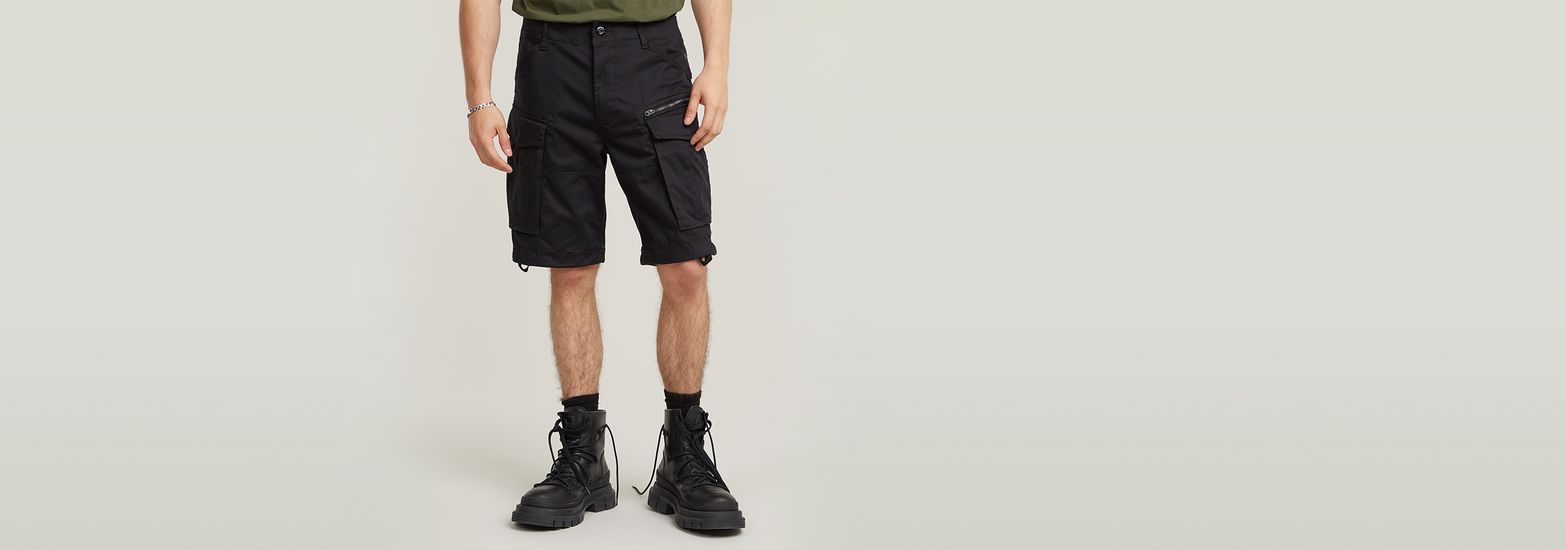 G star shop rovic zip shorts