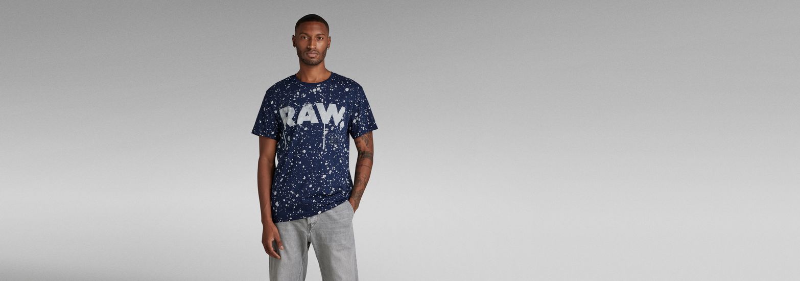 Top-Unternehmen Raw. Splatter T-Shirt | color G-Star Multi | RAW® US