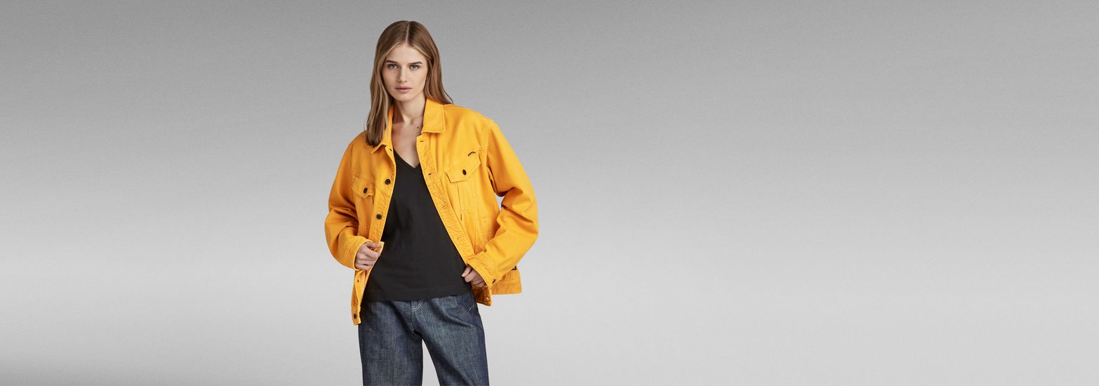 G star yellow discount jacket