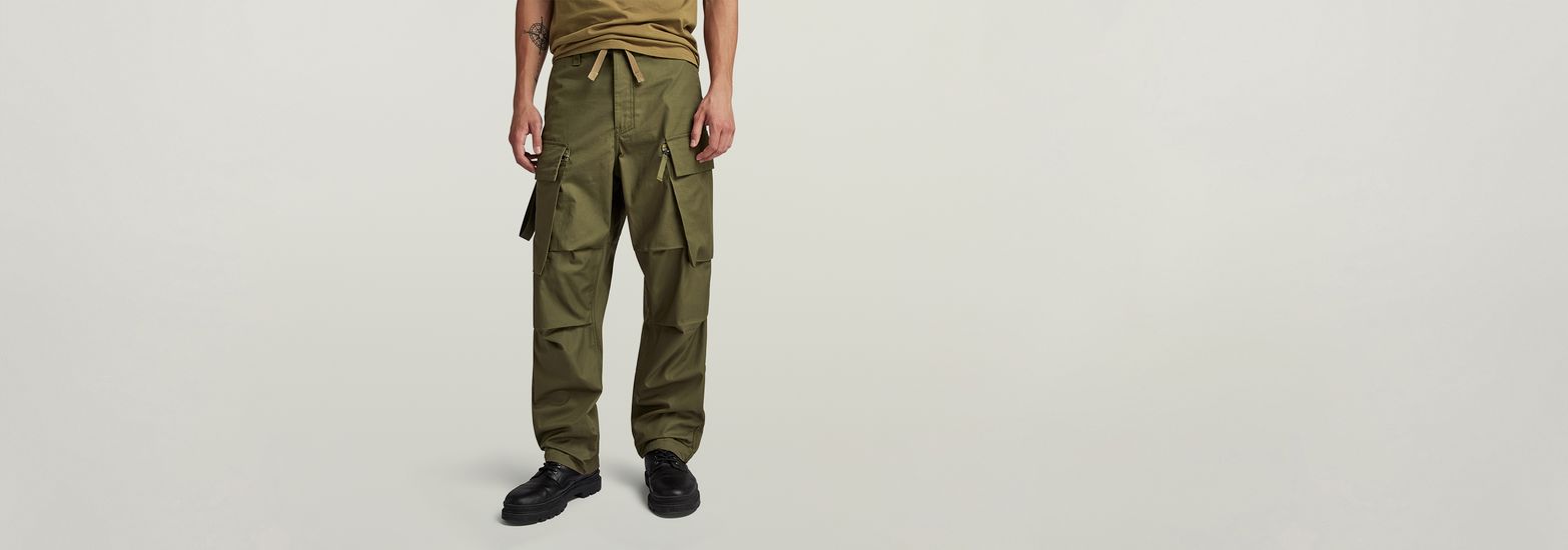 R-3N Balloon Cargo Pants | グリーン | G-Star RAW® JP