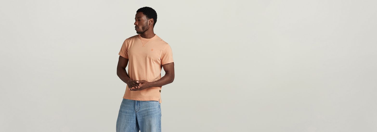 G star raw orange shirt clearance