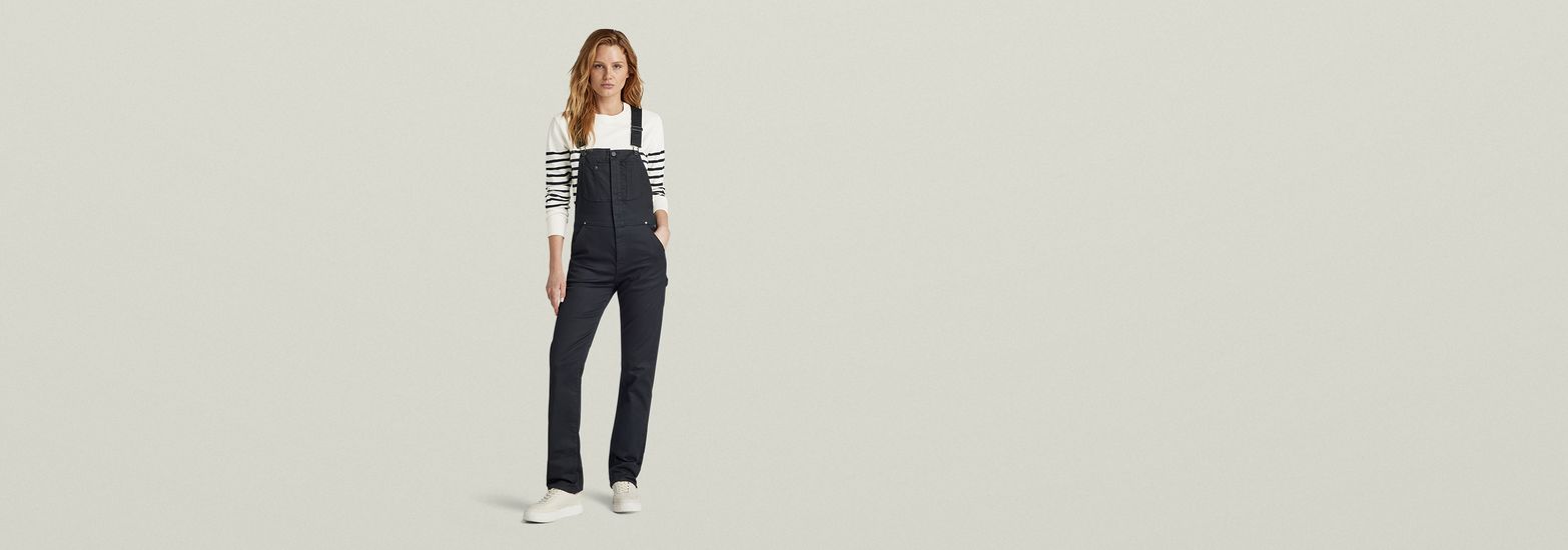 Clothing - Dungarees - Black