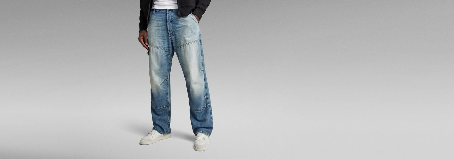 Premium Carpenter 3D Loose Jeans | Grey | G-Star RAW® US
