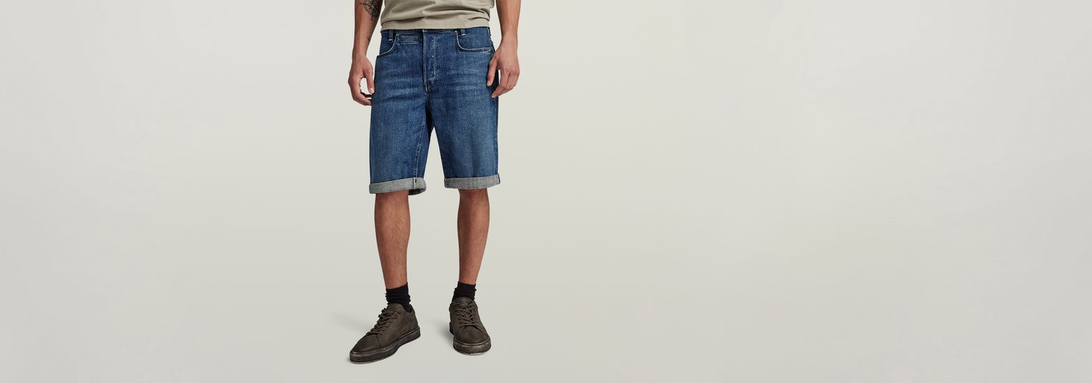 G star cheap denim shorts mens
