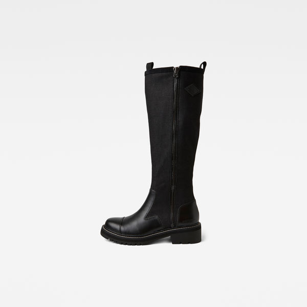 Minor Zip Boots High Black G Star Raw Minor Zip Boots High Black G Star Raw