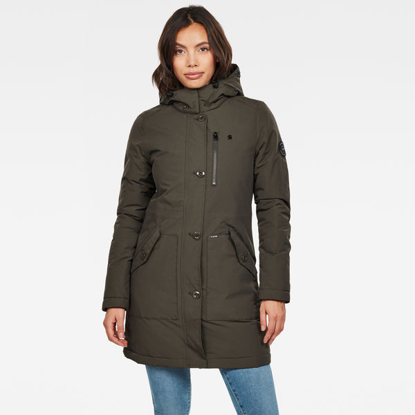 Vodan padded slim parka Clearance